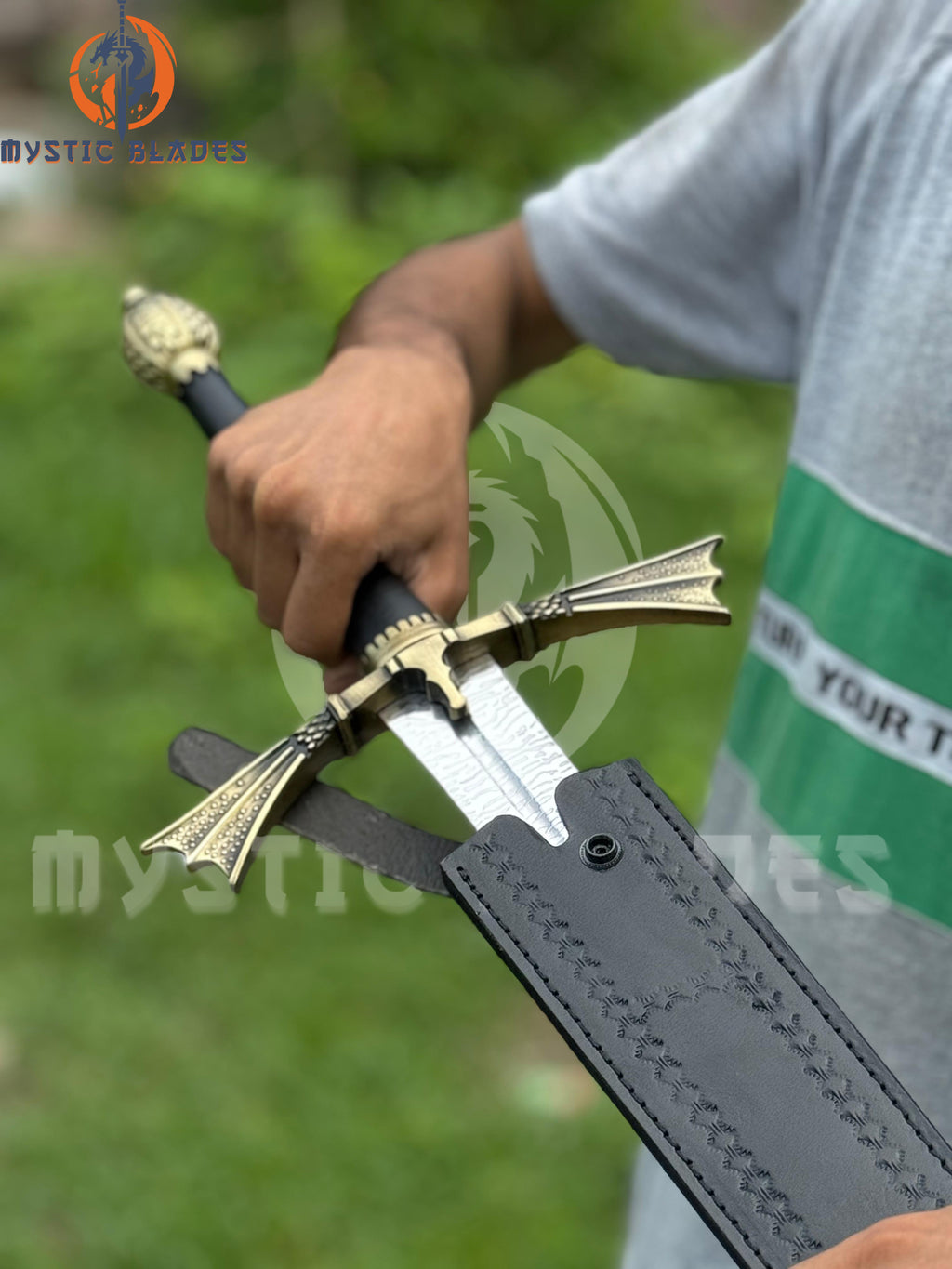 Dark Sister Sword Replica | Targaryen Inspired Fantasy Longsword | Medieval LongSword Birthday Gift for Him Anniversary Gift for Husband