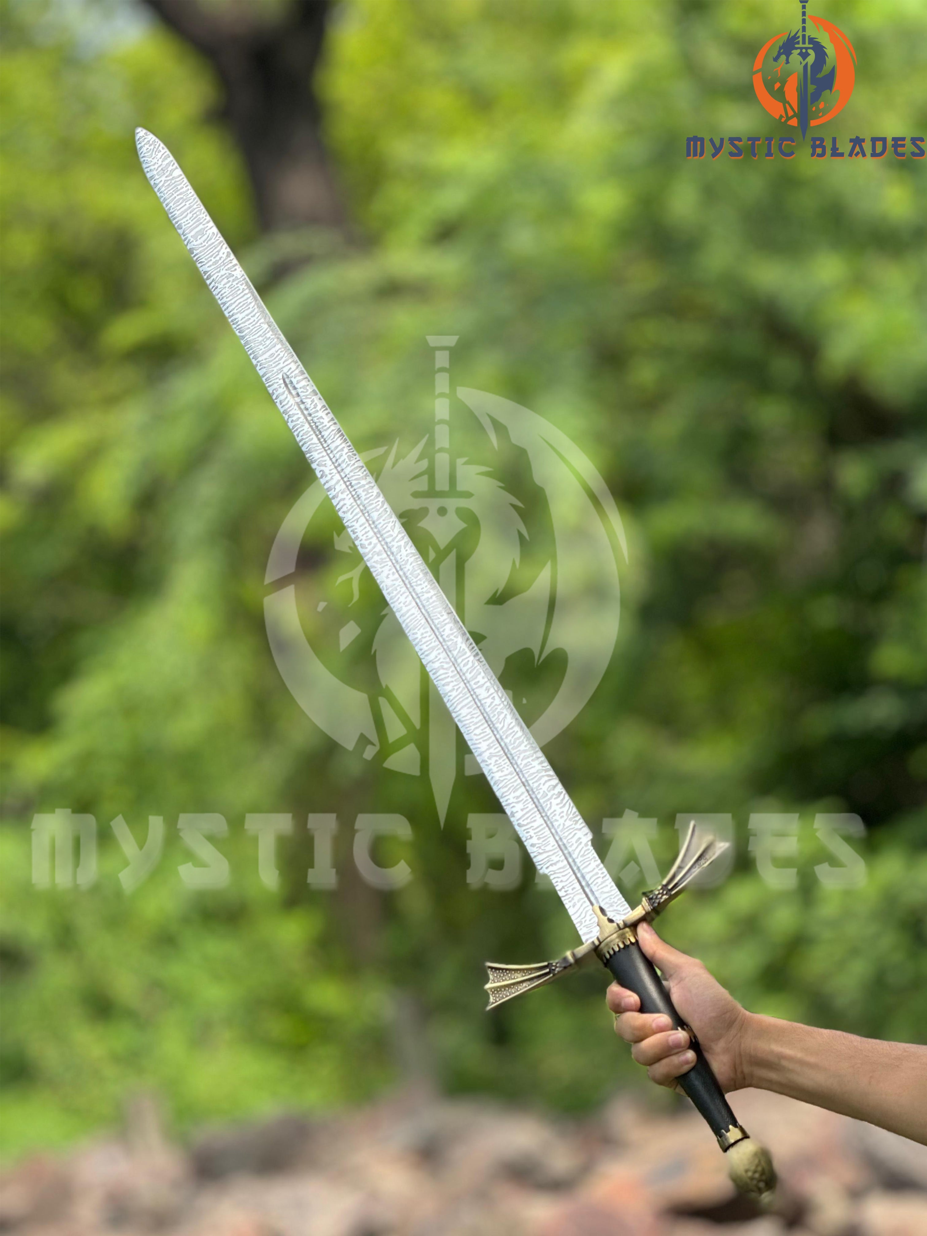 Dark Sister Sword Replica | Targaryen Inspired Fantasy Longsword | Medieval LongSword Birthday Gift for Him Anniversary Gift for Husband