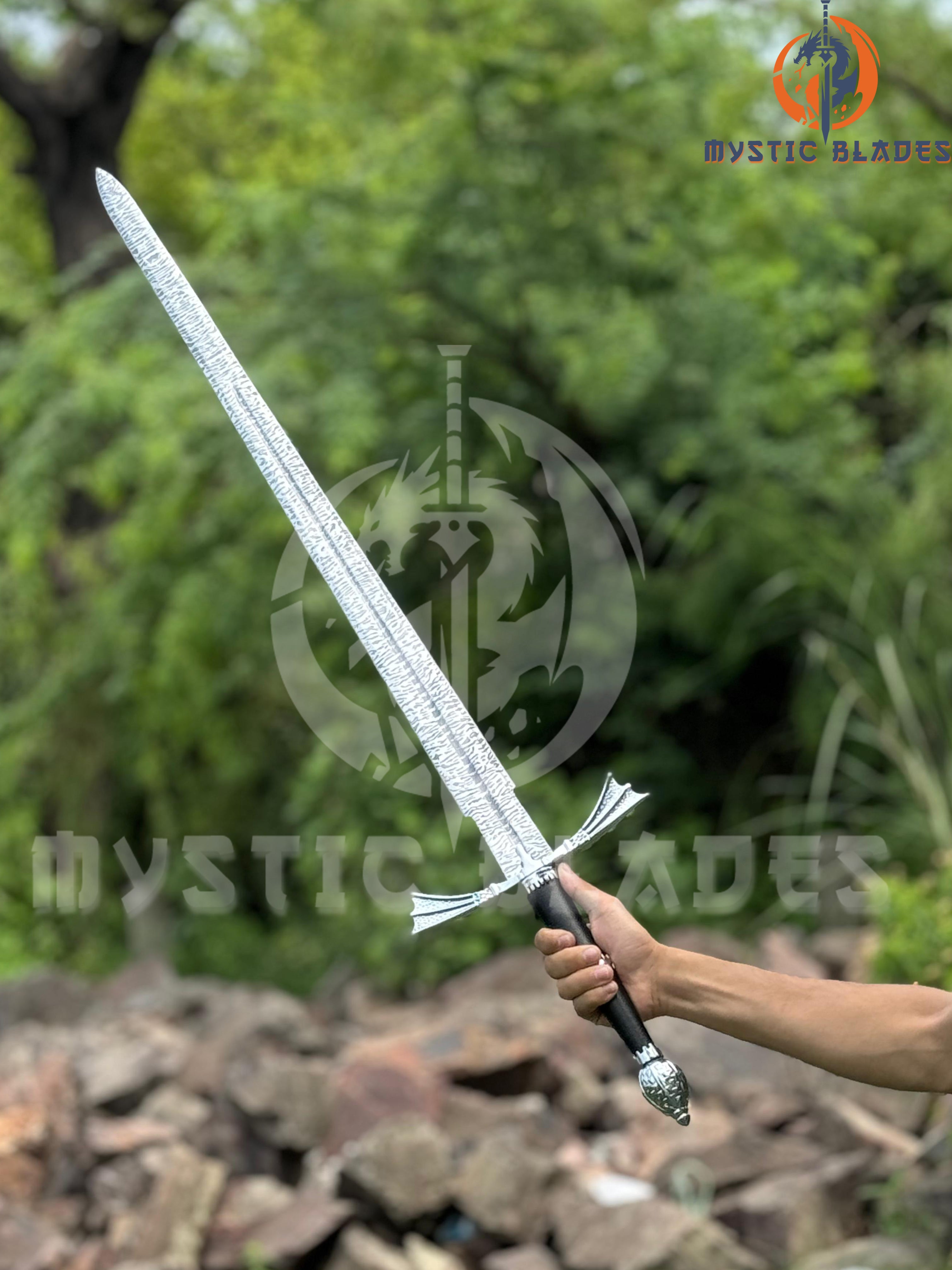Dark Sister Sword Replica | Targaryen Inspired Fantasy Longsword | Medieval LongSword Birthday Gift for Him Anniversary Gift for Husband