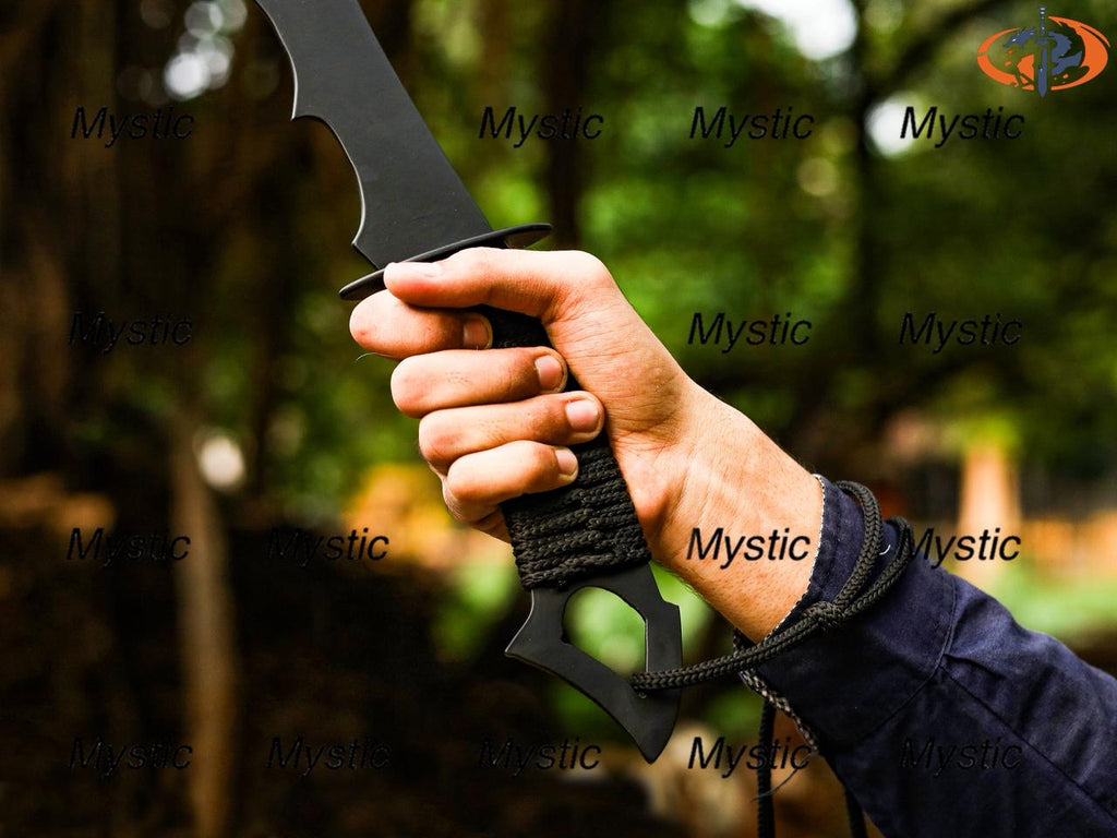 Hand Forged Carbon Steel Medieval Sword with Leathersheath