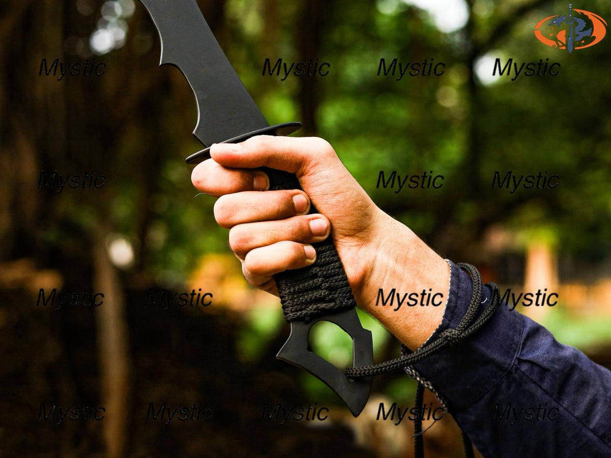 Hand Forged Carbon Steel Medieval Sword with Leathersheath