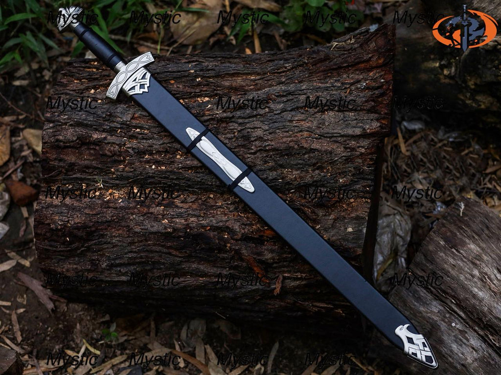 King Ragnar Lothbrok Viking Sword – Handcrafted Replica with Scabbard
