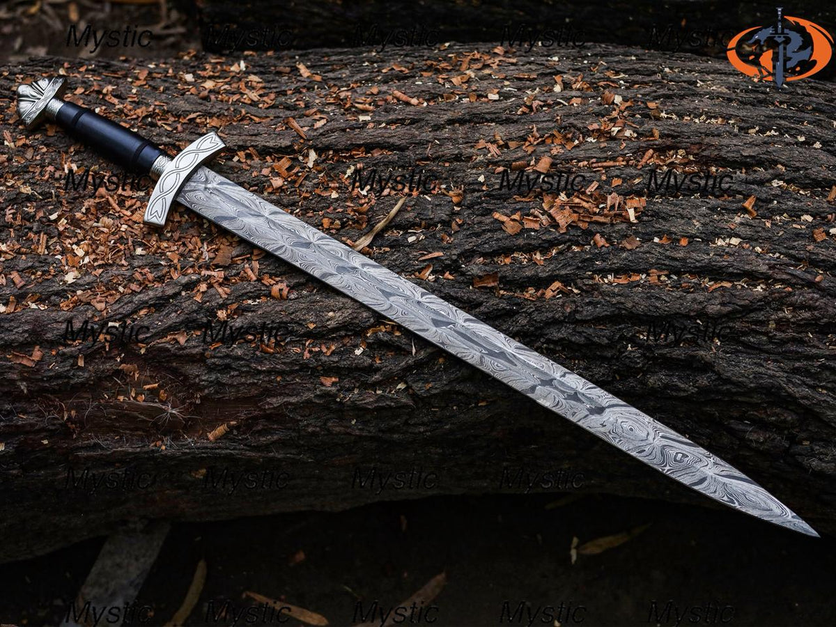 King Ragnar Lothbrok Viking Sword – Handcrafted Replica with Scabbard
