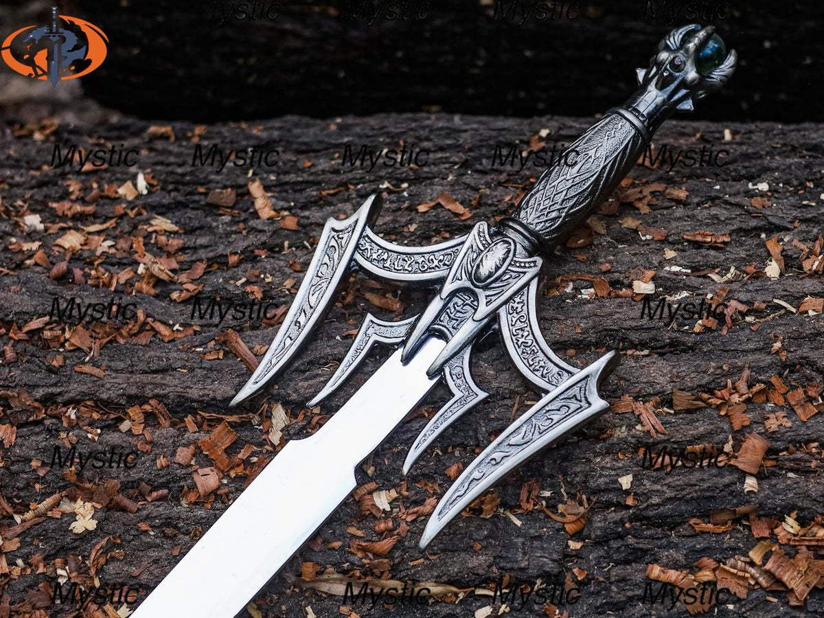 Handmade King Reforged Cosplay Replica Sword Medieval gift for husband