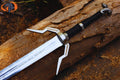 Handmade Witcher Sword Master/ Sword OF Geralt Feline Steel Silver sword