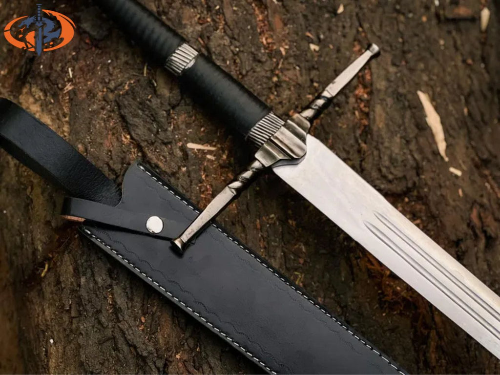 Hunting Witcher Sword Master/ Sword OF Rivia Feline Steel Silver sword