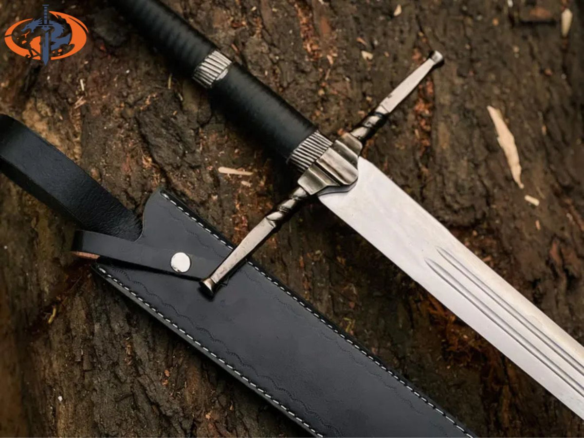 Hunting Witcher Sword Master/ Sword OF Rivia Feline Steel Silver sword